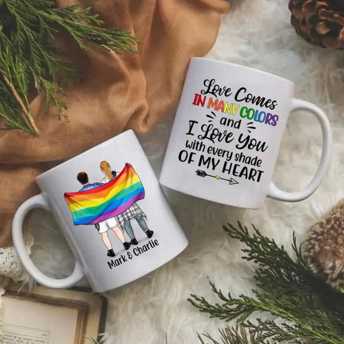 Personalized Mug, Gifts For Him, Gifts For Her, Gifts for LGBT Couples