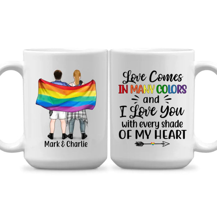 Personalized Mug, Gifts For Him, Gifts For Her, Gifts for LGBT Couples