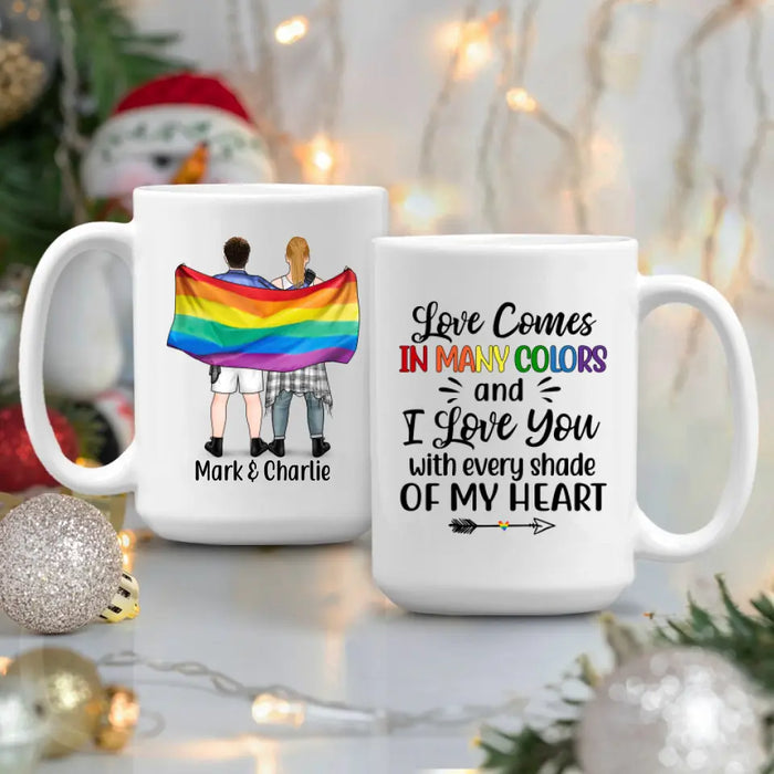 Personalized Mug, Gifts For Him, Gifts For Her, Gifts for LGBT Couples