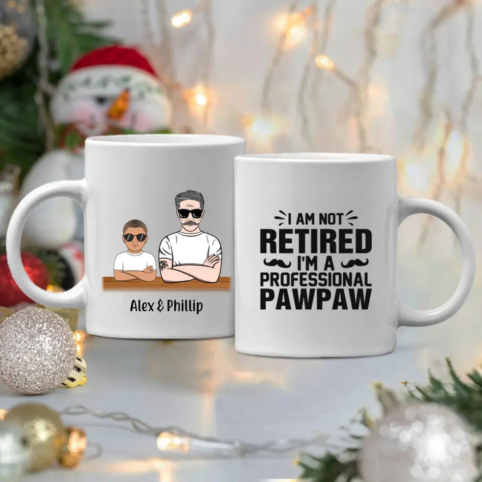 Personalized Mug, I'm A Professional Pawpaw Custom Funny Retirement Gifts