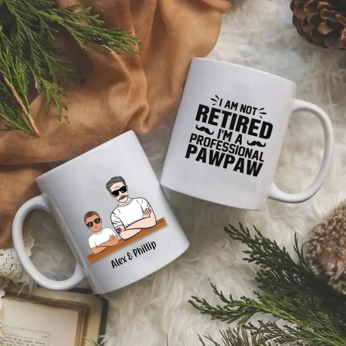 Personalized Mug, I'm A Professional Pawpaw Custom Funny Retirement Gifts