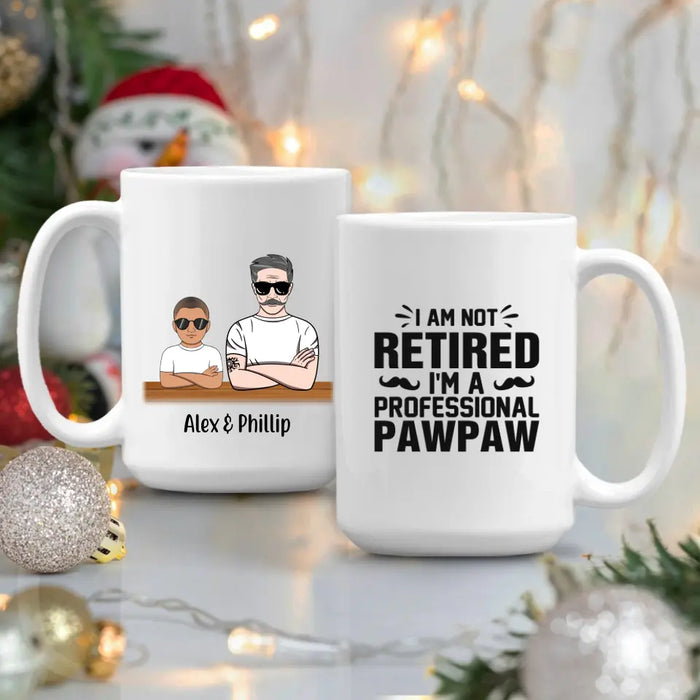 Personalized Mug, I'm A Professional Pawpaw Custom Funny Retirement Gifts