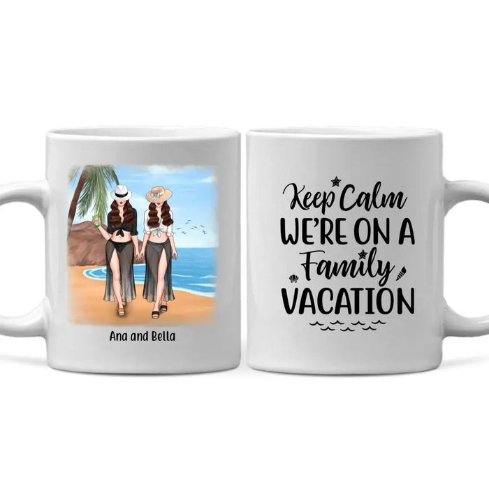 Personalized Mug, Beaches Booze Besties, Gift For Best Friend