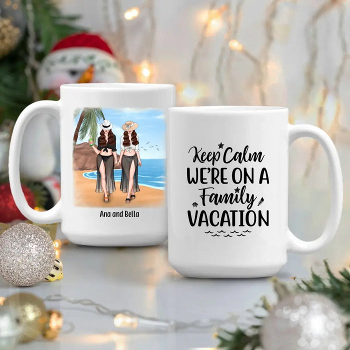 Personalized Mug, Beaches Booze Besties, Gift For Best Friend