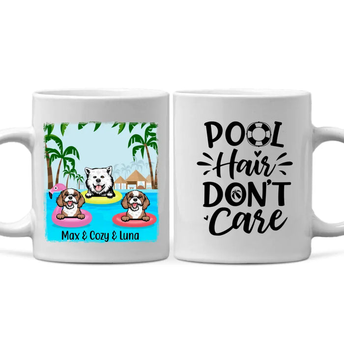 Personalized Mug, Swimming With Dogs, Gift for Dogs Lovers, Swimming Lovers, Summer Gift