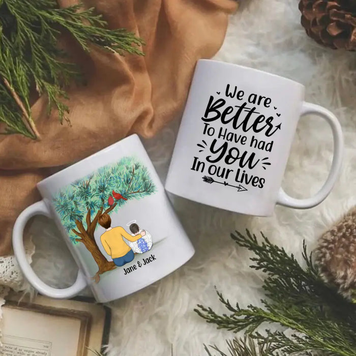 Personalized Mug, Memorial Gift for Children Loss, Loss of Son, Loss of Daughter