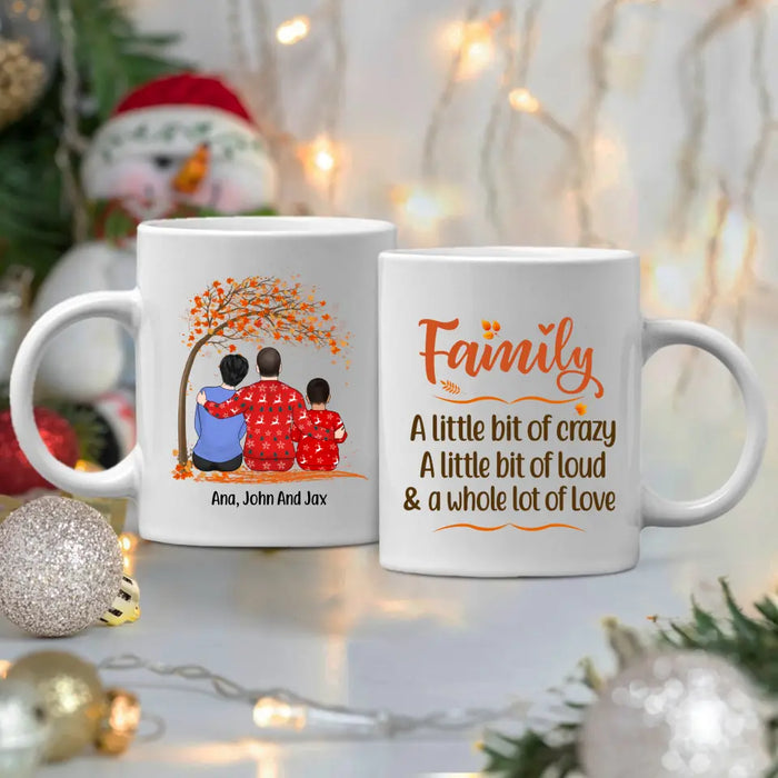 Personalized Mug, Fall Family Sitting, Gifts For Family Members