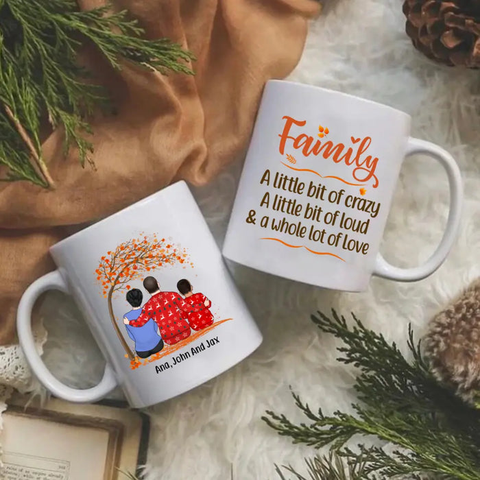 Personalized Mug, Fall Family Sitting, Gifts For Family Members