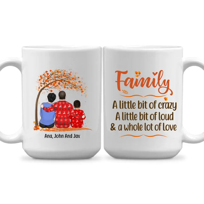 Personalized Mug, Fall Family Sitting, Gifts For Family Members