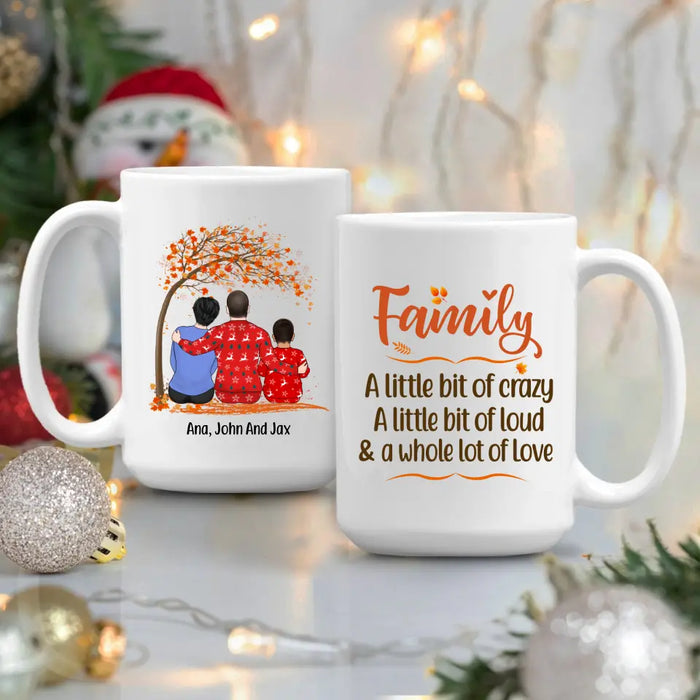 Personalized Mug, Fall Family Sitting, Gifts For Family Members