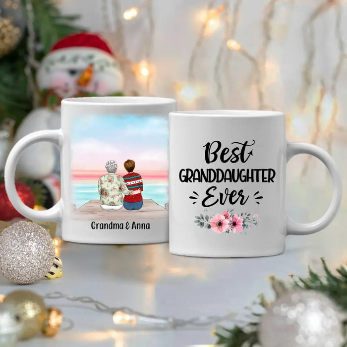 Personalized Mug, Best Granddaughter Ever, Gift for Granddaughter