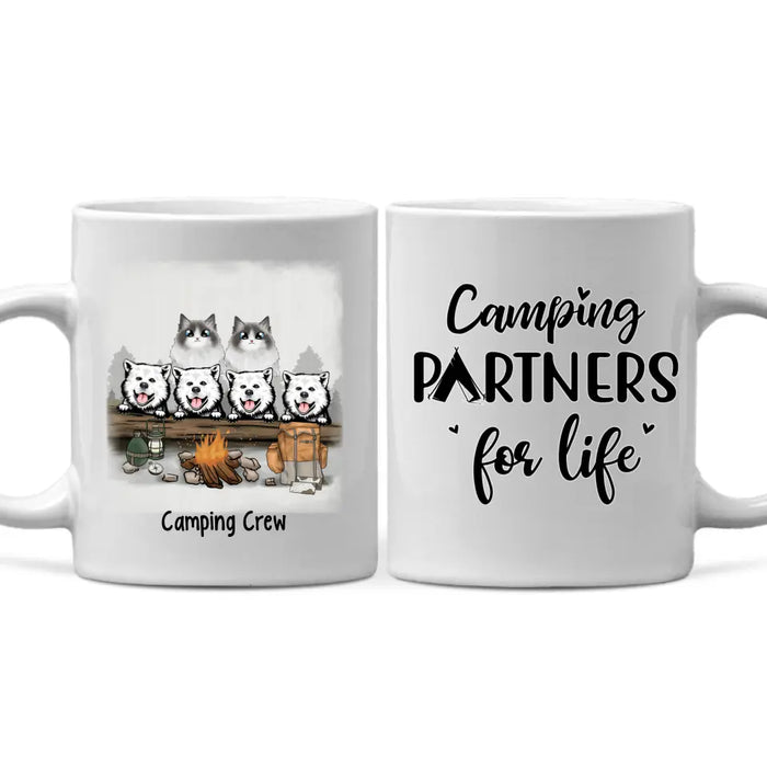 Personalized Mug, Camping With Pets, Gifts For Dog Lovers, Cat Lovers