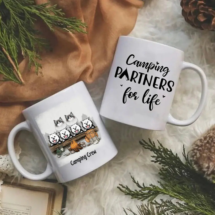 Personalized Mug, Camping With Pets, Gifts For Dog Lovers, Cat Lovers