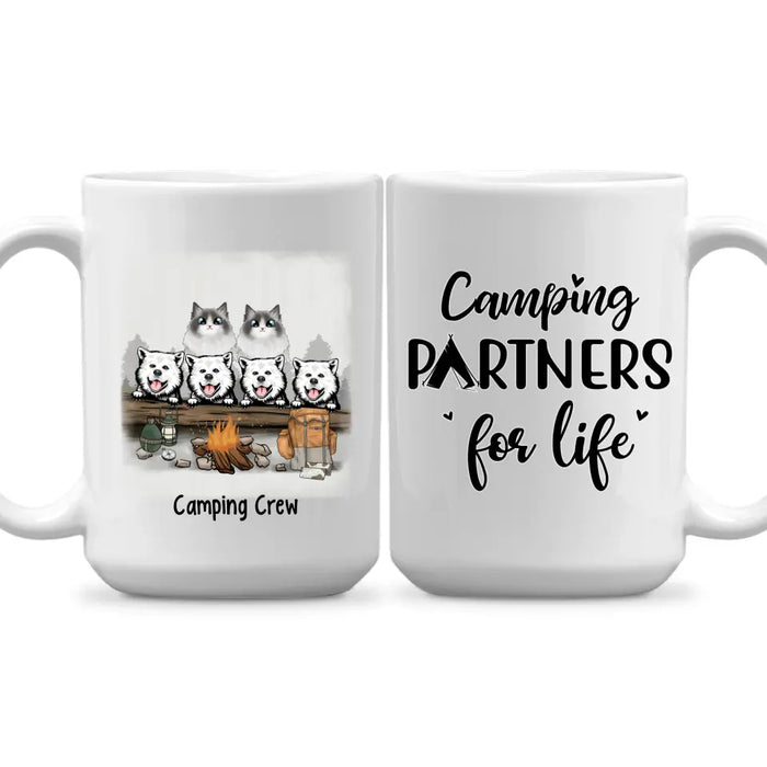 Personalized Mug, Camping With Pets, Gifts For Dog Lovers, Cat Lovers