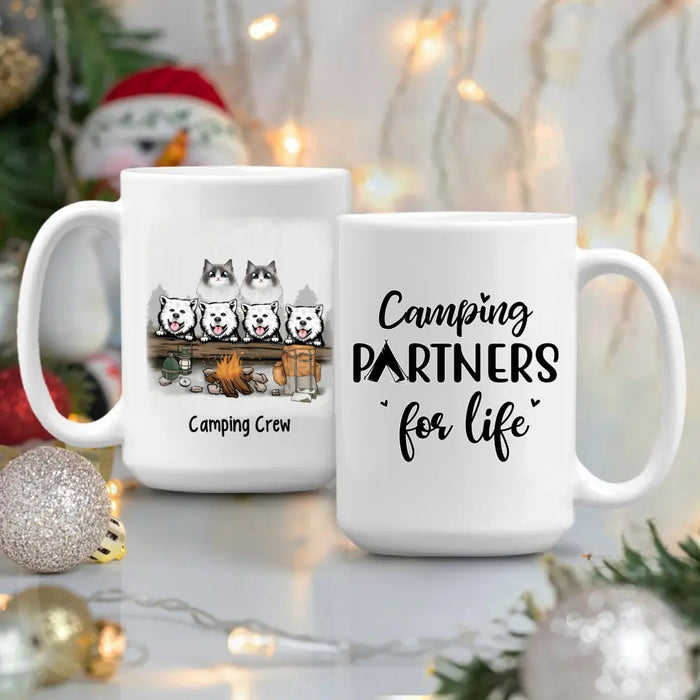 Personalized Mug, Camping With Pets, Gifts For Dog Lovers, Cat Lovers