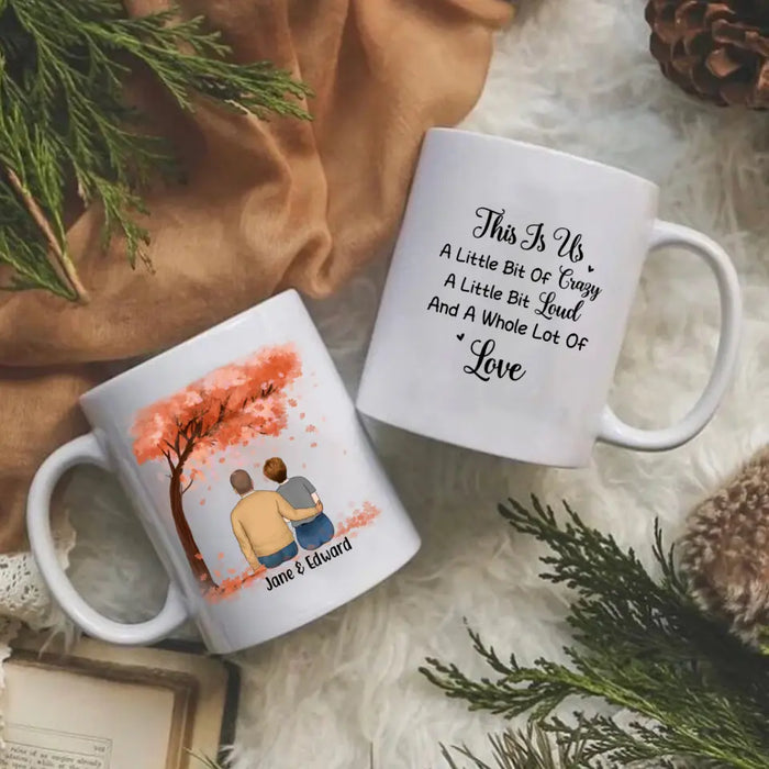 Personalized Mug, Family Sitting, Happy Anniversary, Anniversary Gift, Gift for Him, Her, Parents, Family