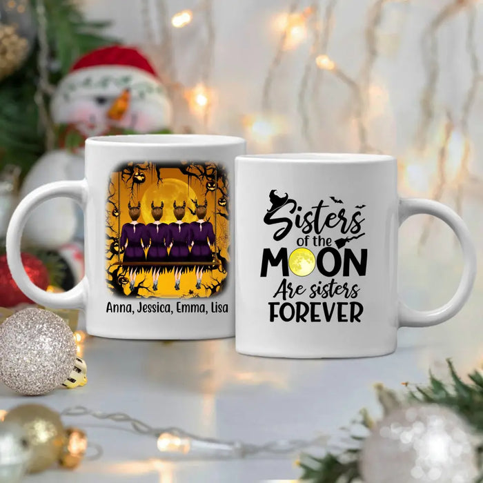 Personalized Mug, Up To 4 Girls, You're My Favorite Witch To Witch About Witches With- Halloween Gift, Gift For Sisters, Best Friends