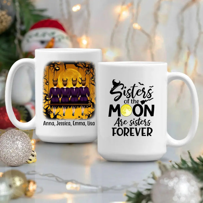 Personalized Mug, Up To 4 Girls, You're My Favorite Witch To Witch About Witches With- Halloween Gift, Gift For Sisters, Best Friends