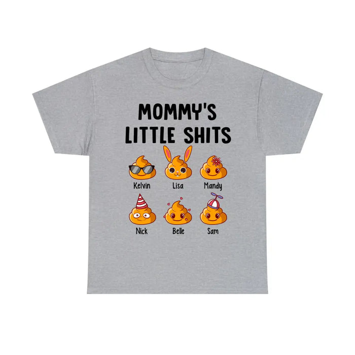 Mommy's Little Shits - Personalized Funny Gift For Mom Shirt, Mother's Day Gift, Mom Gift