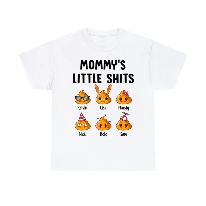 Mommy's Little Shits - Personalized Funny Gift For Mom Shirt, Mother's Day Gift, Mom Gift