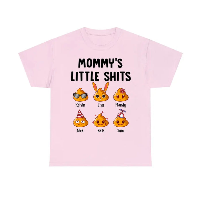 Mommy's Little Shits - Personalized Funny Gift For Mom Shirt, Mother's Day Gift, Mom Gift