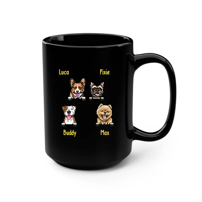 Best Dog Mom In The Galaxy Just Ask - Personalized Gifts Custom Mug for Dog Mom, Dog Dad, Dog Lovers