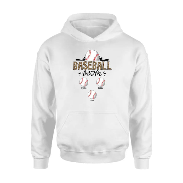 Baseball Mom - Personalized Gifts Custom Shirt for Mom, Mother's Day Gift, Baseball Lovers