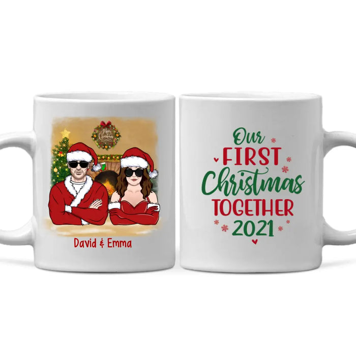 Personalized Mug, Our Christmas Together, Christmas Gift For Couple