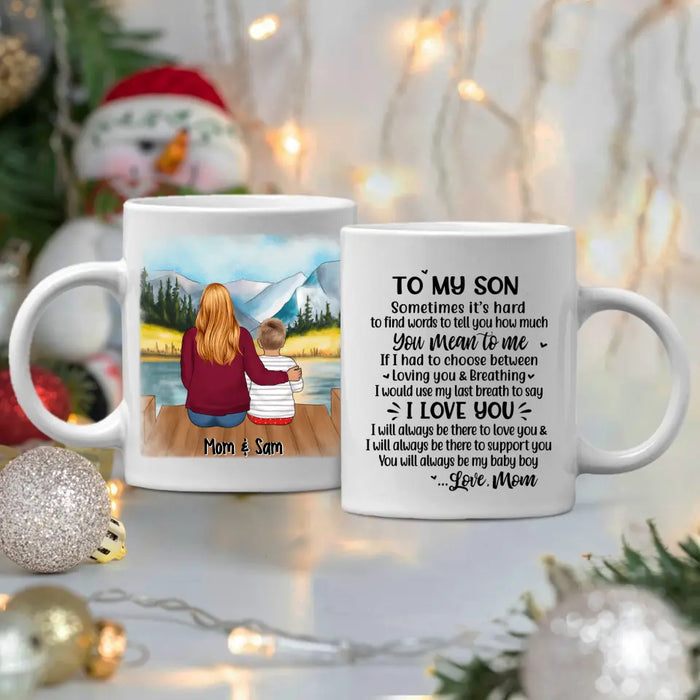 Personalized Mug for Son or Daughter from Mom - Custom Gift