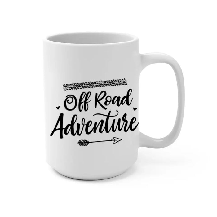 Personalized Mug, Up To 5 Girls, Gift For Sisters, Friends, Adventure Partners For Life