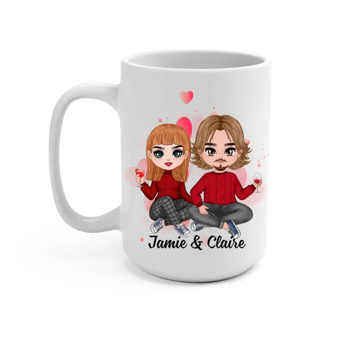 Every Love Story Is Beautiful - Personalized Mug For Couples, Him, Her, Valentine's Day