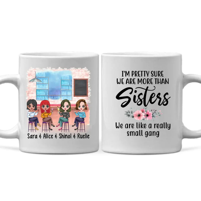 It's Always More Fun When We're Together - Personalized Mug For Friends, For Sister, Congratulations