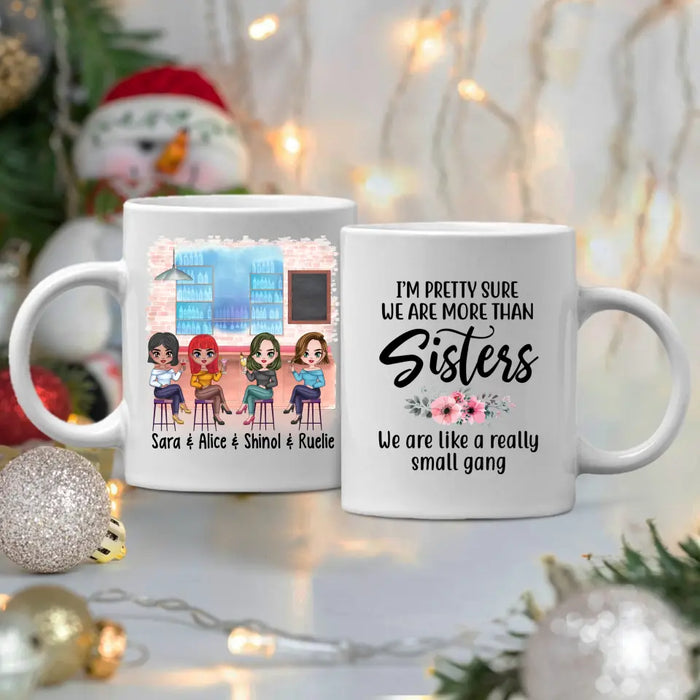 It's Always More Fun When We're Together - Personalized Mug For Friends, For Sister, Congratulations