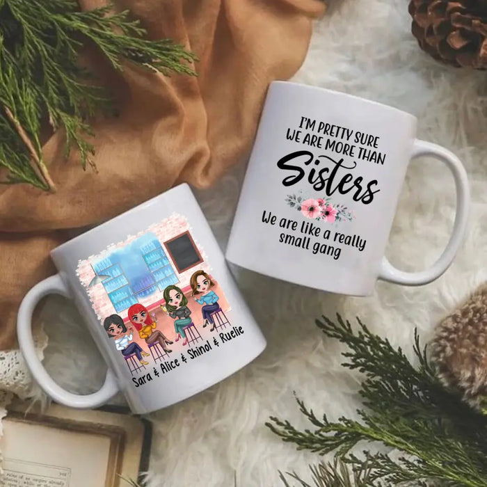 It's Always More Fun When We're Together - Personalized Mug For Friends, For Sister, Congratulations