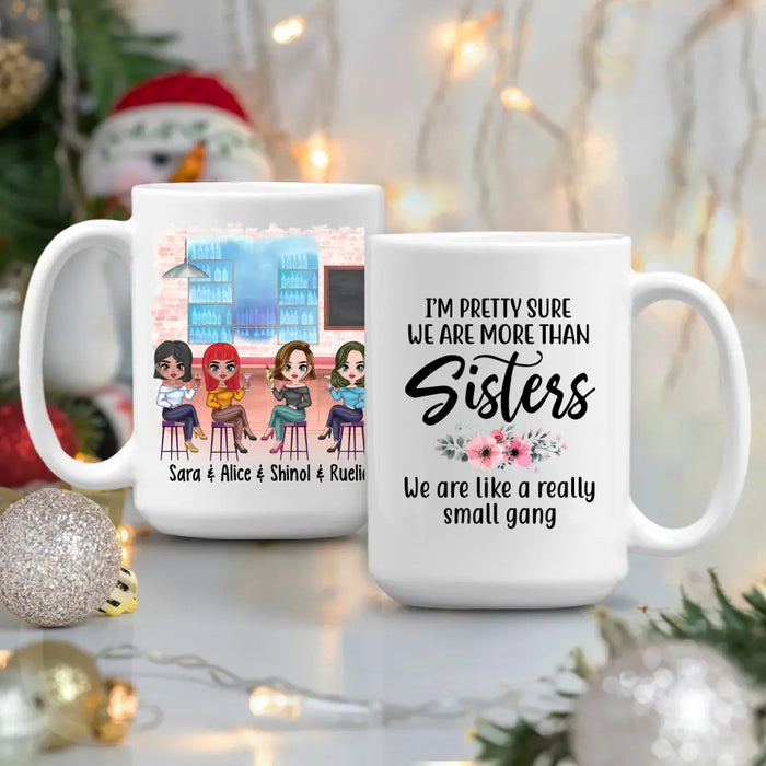 It's Always More Fun When We're Together - Personalized Mug For Friends, For Sister, Congratulations