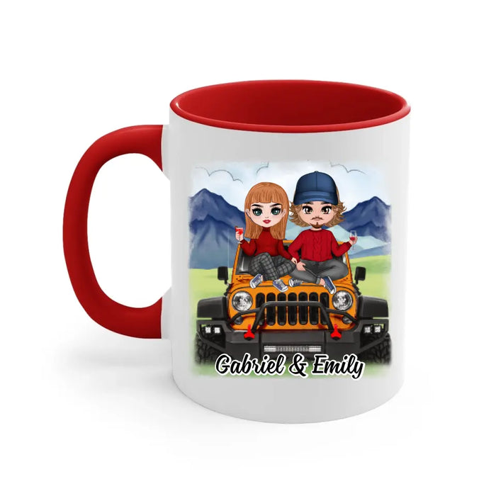 My Favorite Place In All The World - Personalized Mug For Couples, Off-Road Lovers, Valentine's Day