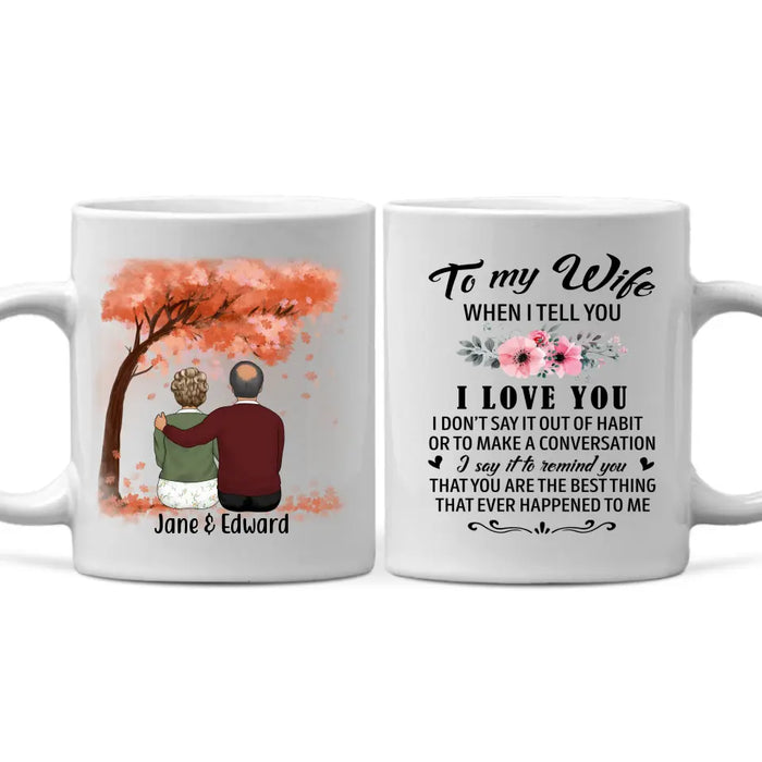 To My Wife You Are The Best Thing - Personalized Mug For Couples, For Her, Anniversary