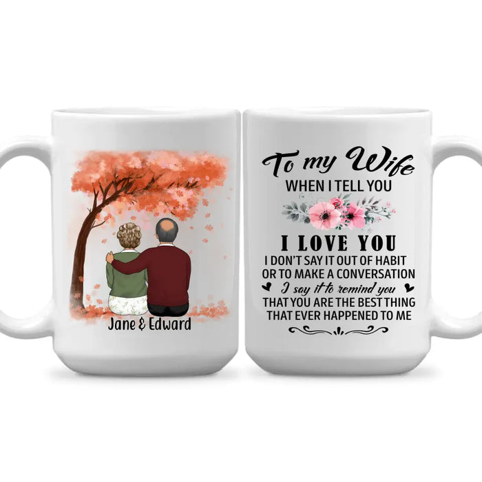 To My Wife You Are The Best Thing - Personalized Mug For Couples, For Her, Anniversary