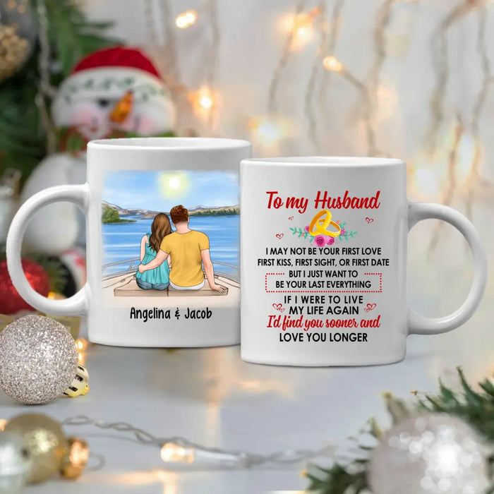 To My Husband Cruising - Personalized Gifts Custom Cruise Mug for Couples, Cruise Lovers