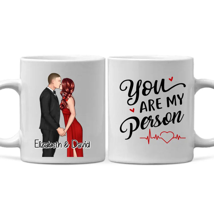 You Are My Person - Personalized Mug For Couples, Him, Her, Valentine's Day