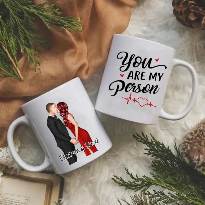 You Are My Person - Personalized Mug For Couples, Him, Her, Valentine's Day