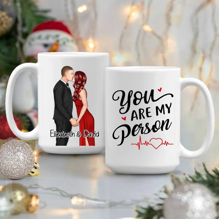 You Are My Person - Personalized Mug For Couples, Him, Her, Valentine's Day