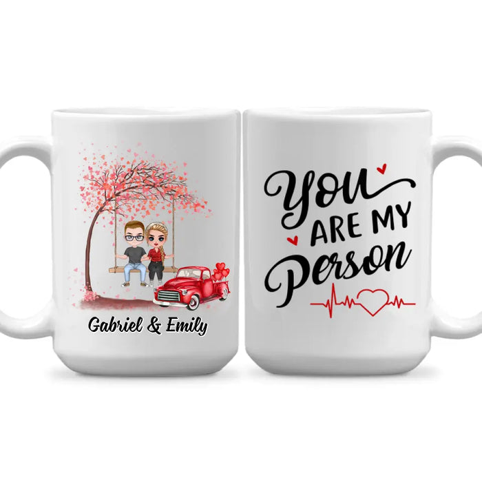 We Fall In Love By Chance We Stay In Love - Personalized Mug For Couples, Him, Her, Valentine's Day