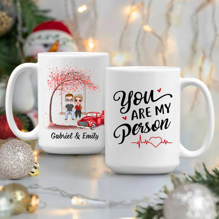 We Fall In Love By Chance We Stay In Love - Personalized Mug For Couples, Him, Her, Valentine's Day