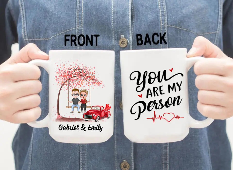 We Fall In Love By Chance We Stay In Love - Personalized Mug For Couples, Him, Her, Valentine's Day