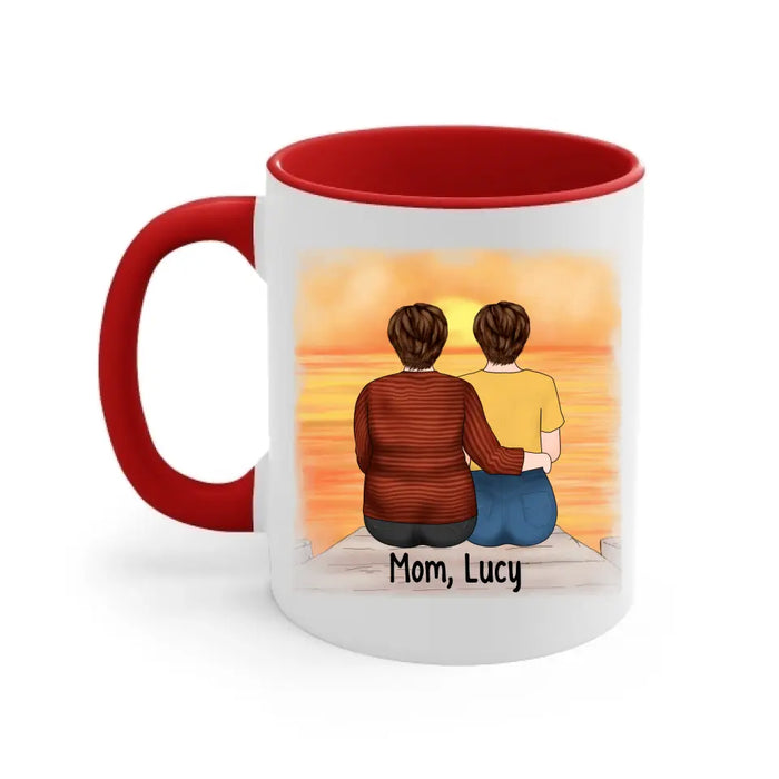 Le Meilleur Remède Du Monde C'est Le Câlin De Maman - Personalized Mug For Mom, Daughters, Mother's Day