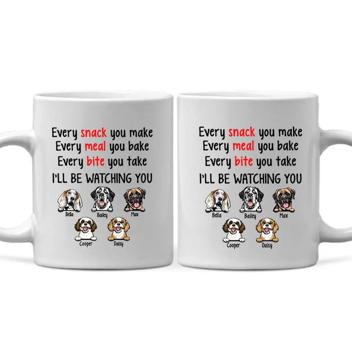 I'll Be Watching You - Personalized Mug For Dog Lovers, For Dog Mom