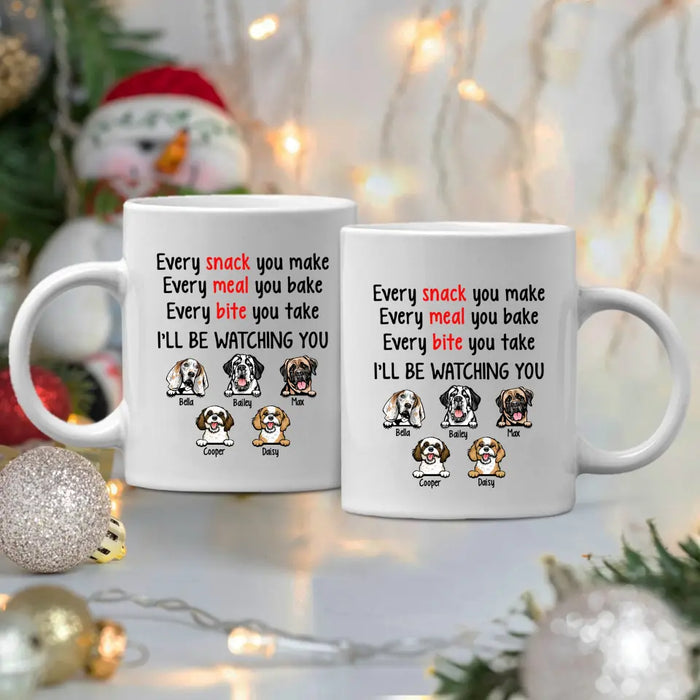 I'll Be Watching You - Personalized Mug For Dog Lovers, For Dog Mom