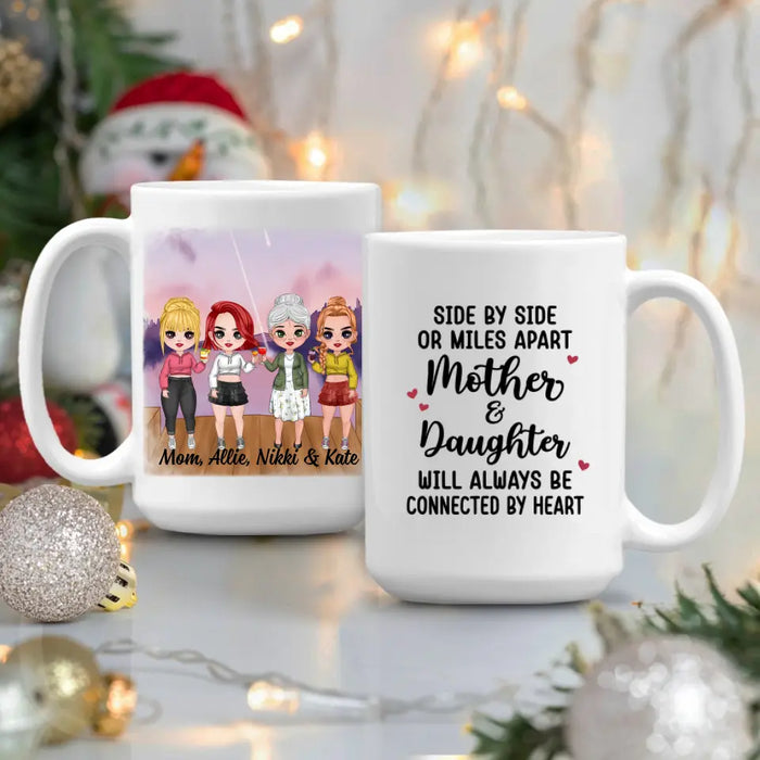 Like Mother Like Daughters - Personalized Mug For Her, Mom, Daughter