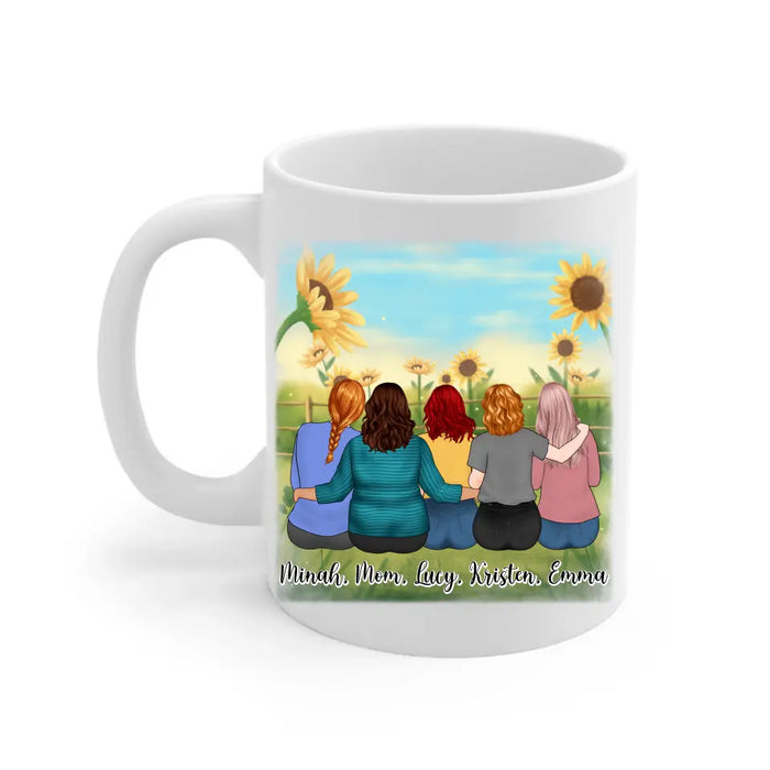 Meilleure Maman De Tous Les Temps - Personalized Mug For Her, Mom, Mother's Day